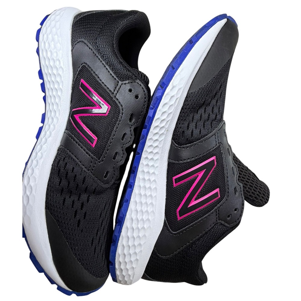 New Balance 520 V5 Comfort Ride Running Shoes Black Pink W520CP5 Womens Size 6 - Picture 2 of 7